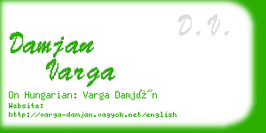damjan varga business card